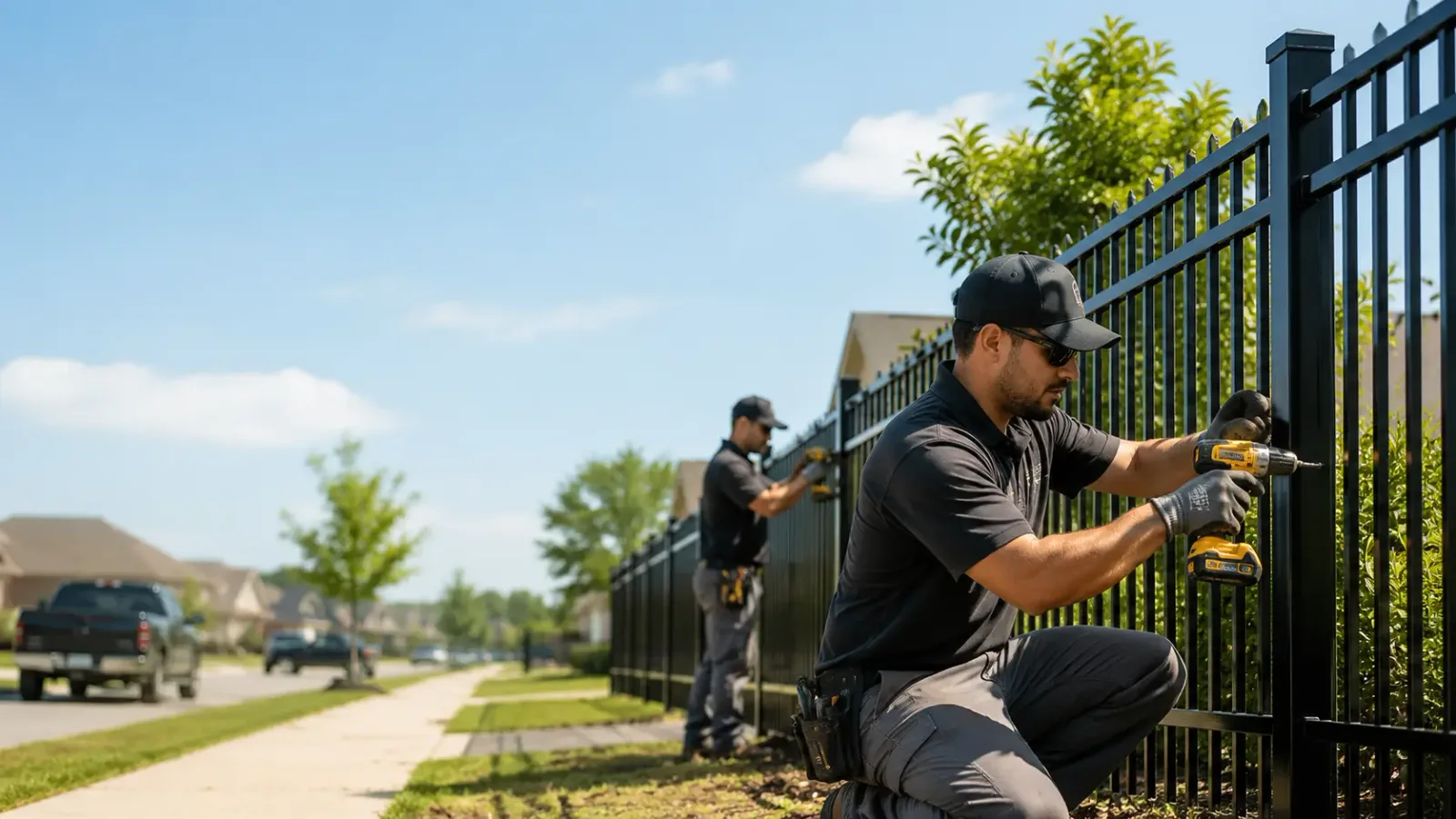 Metal Fence Installation in Raymondville, MO